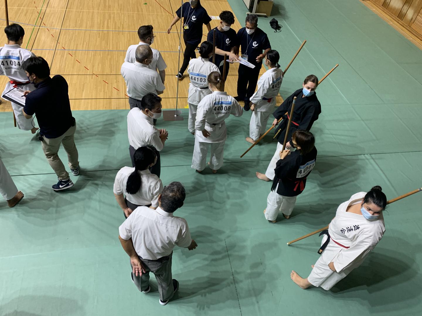 Adultes 1 Bo - Emilie avant les 1/4 - Okinawa karate world championships 2022