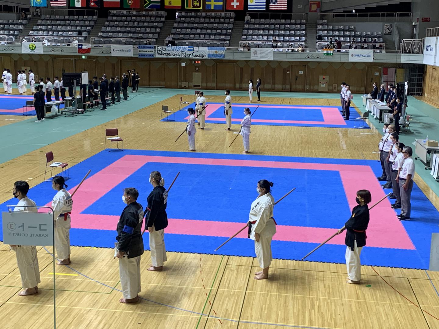 Adultes 1 Bo - Emilie en 8ème de finale - Okinawa karate world championships 2022