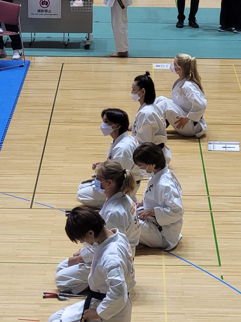 Sélection Adultes 2 Sai - Muriel - Okinawa karate world championships 2022
