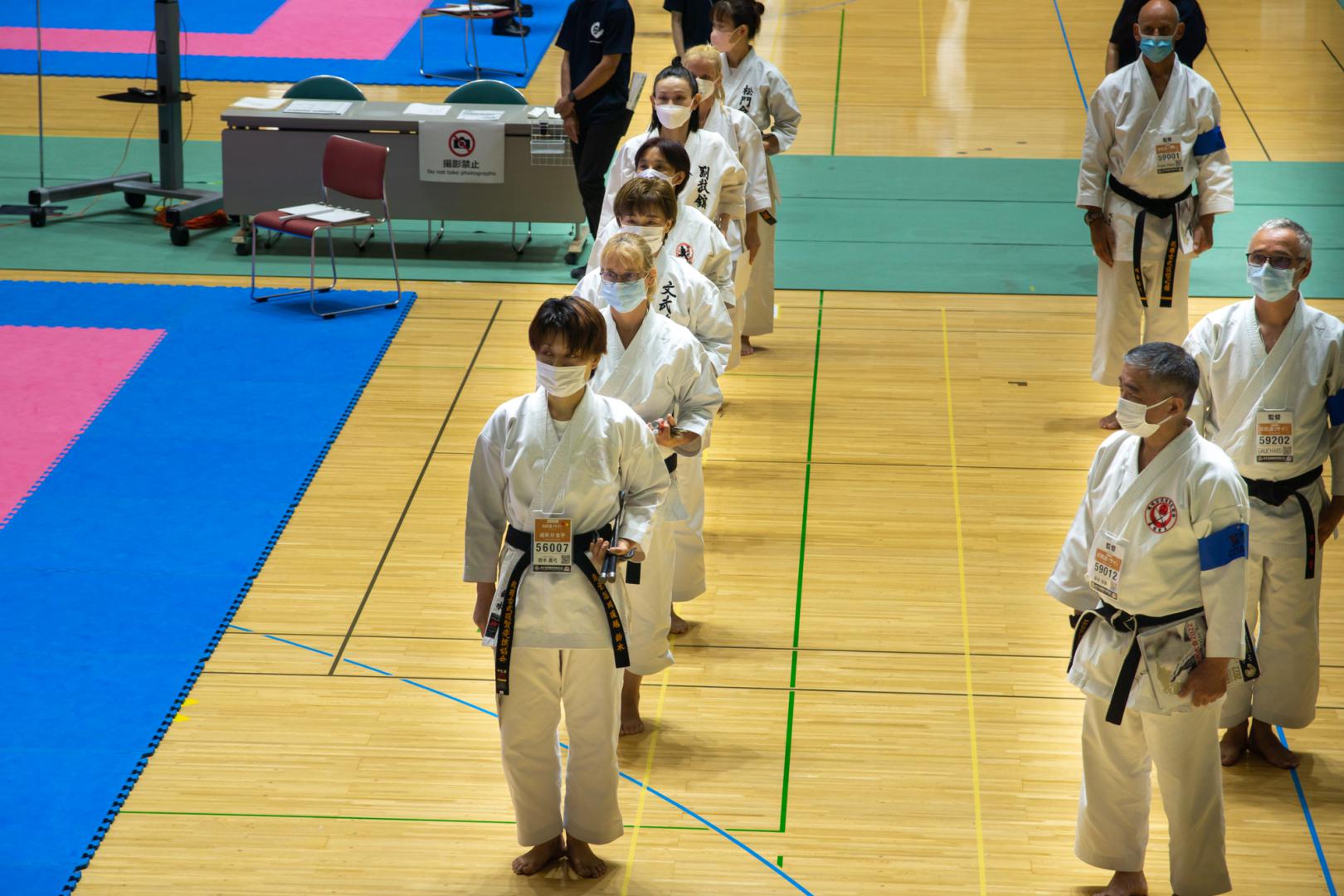 Sélection Adultes 2 Sai - Muriel - Okinawa karate world championships 2022